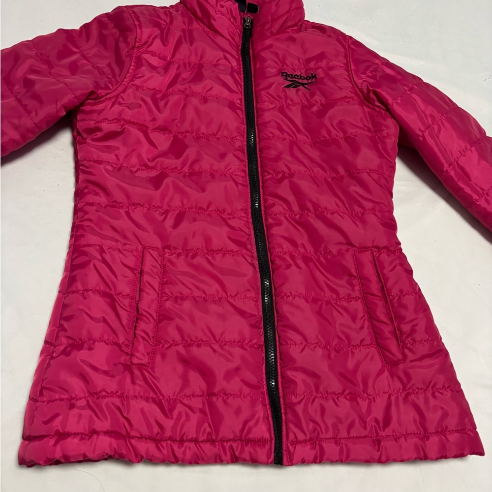 Reebok Pink Quilted Jacket